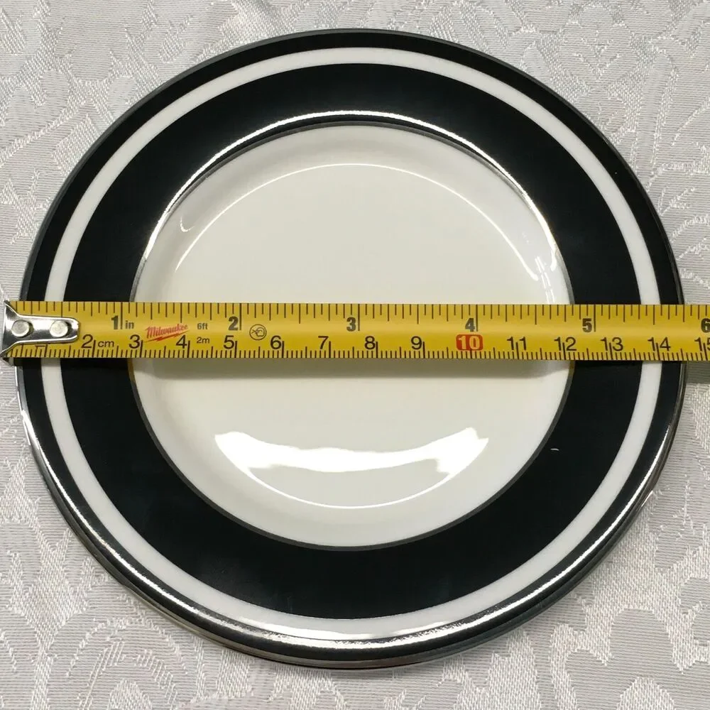 Kate Spade Lenox Plates lot Parker Place Salad, Butter, Saucer, 3 dishes
